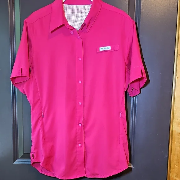 Columbia Women's Pink Blouse - Picture 1 of 3